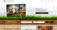 Desktop Screenshot of coryfamilyfarm.com